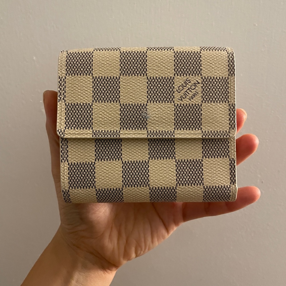 ❌SOLD❌Louis Vuitton Elise Wallet in Damier Azur - Picture 3 of 8